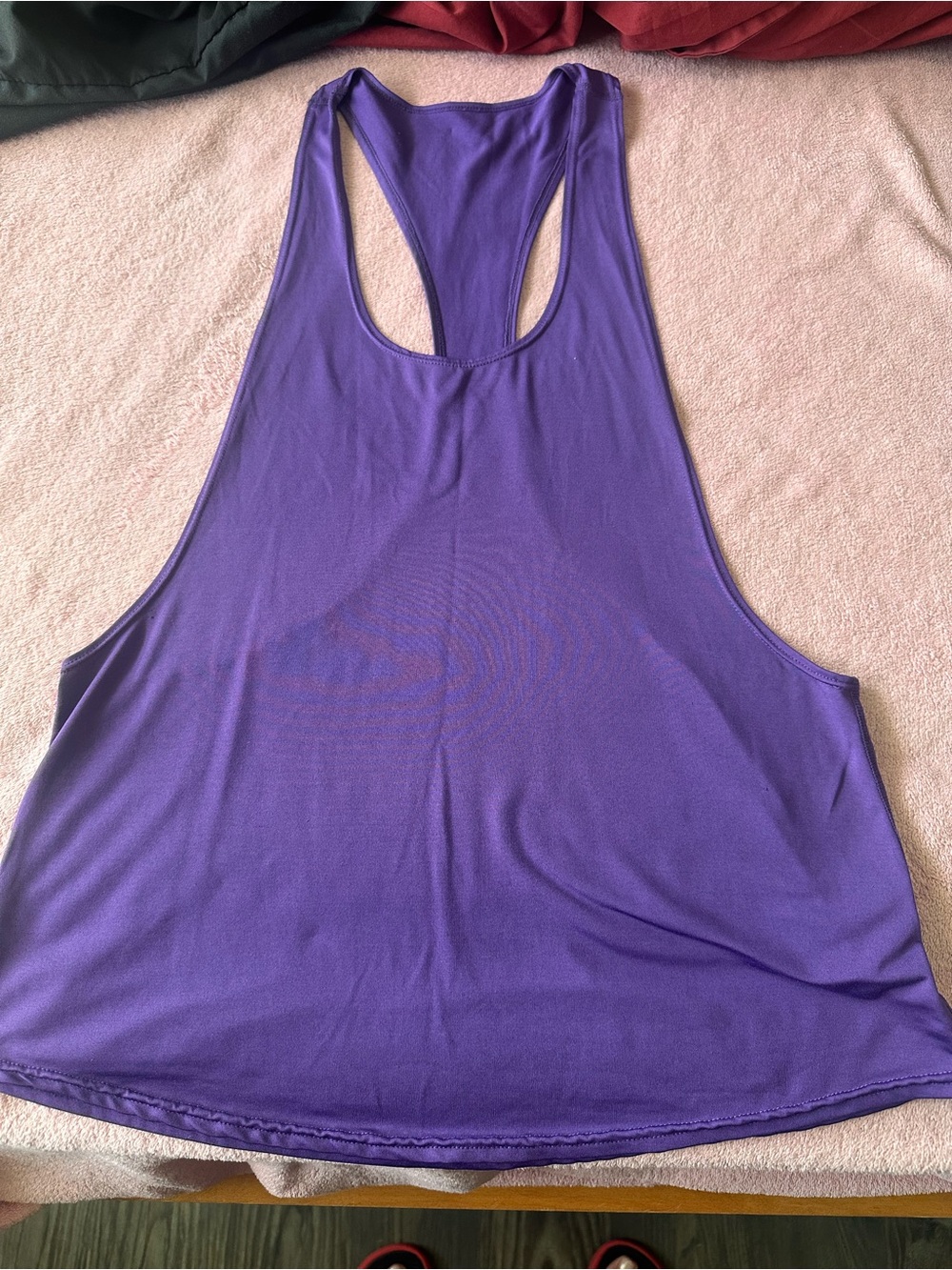SHEIN Purple Racerback Tank Top - Picture 1 of 3